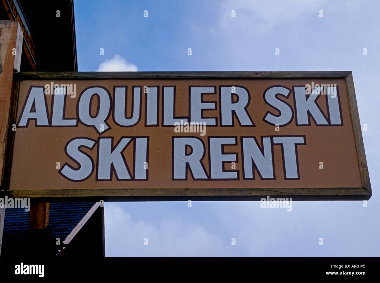 Ski rentals hires stock photography and images Alamy