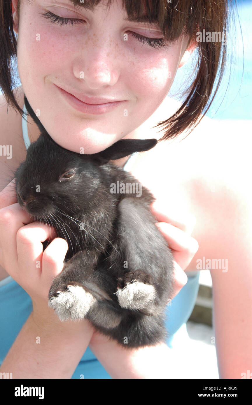 Real rabbits hi-res stock photography and images - Alamy