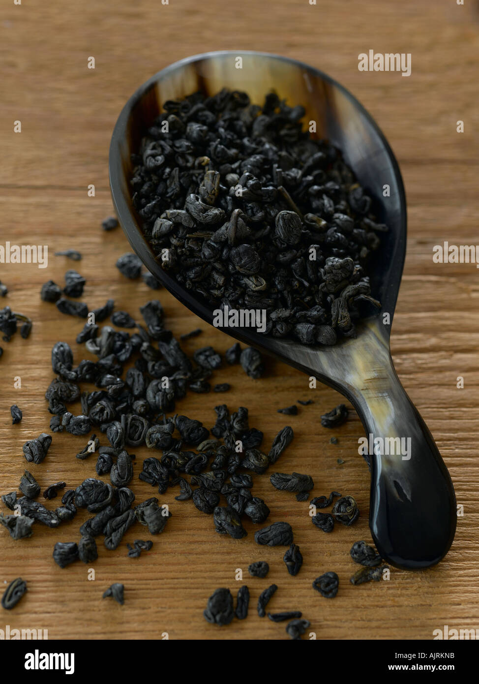 Gunpowder tea - high end Hasselblad 61mb digital image Stock Photo