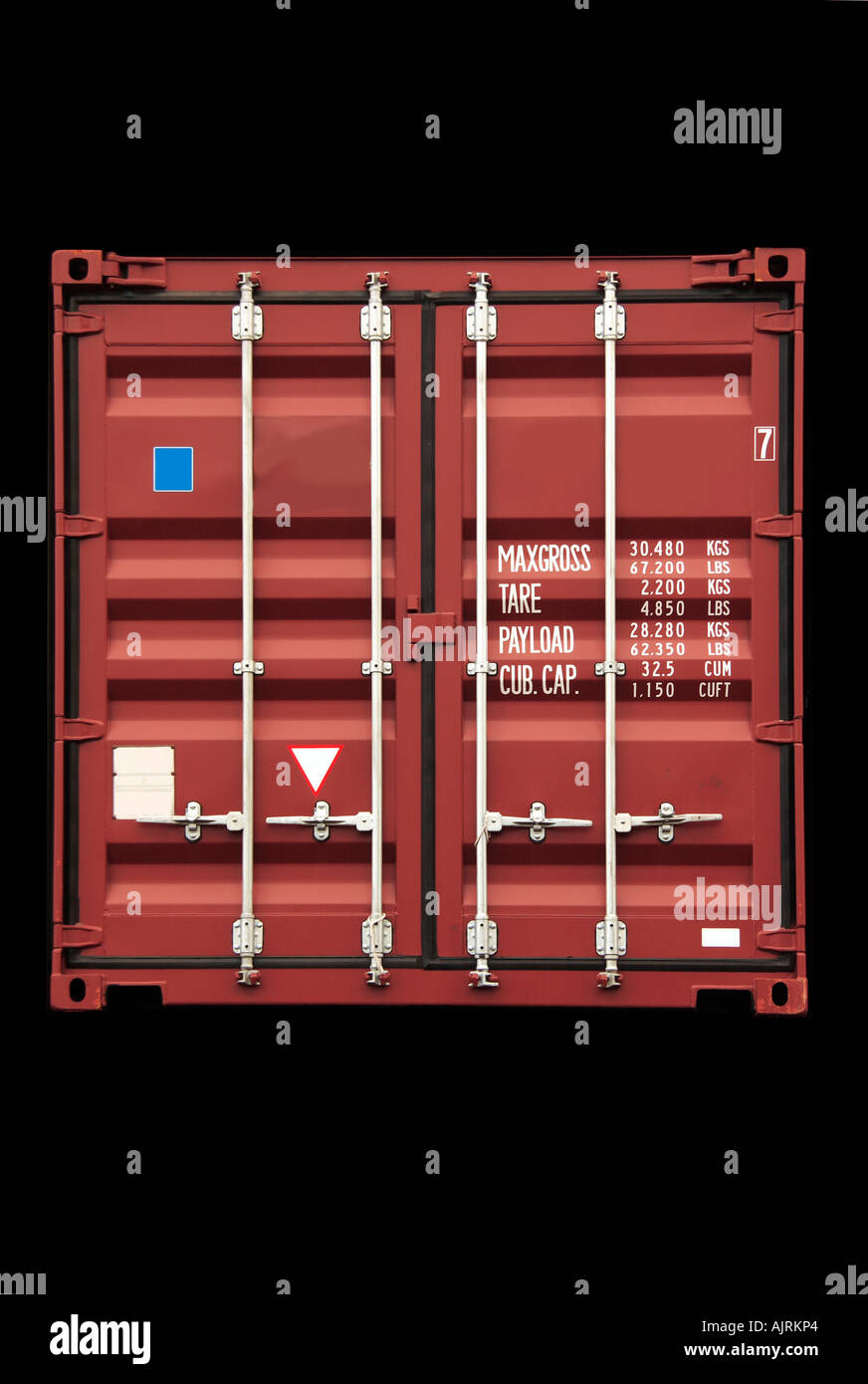 red container all company names, copyrights and trademarks are