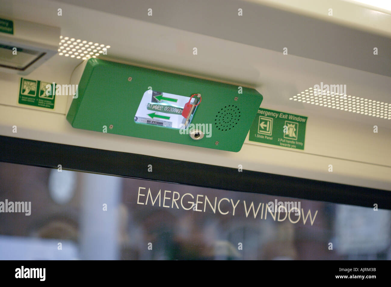 Train Emergency Exit Stock Photos & Train Emergency Exit Stock Images