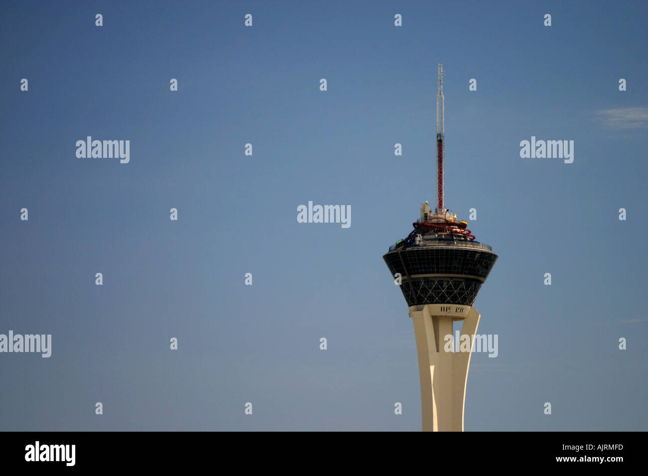 Stratosphere Tower in Las Vegas Nevada United States of America Stock ...