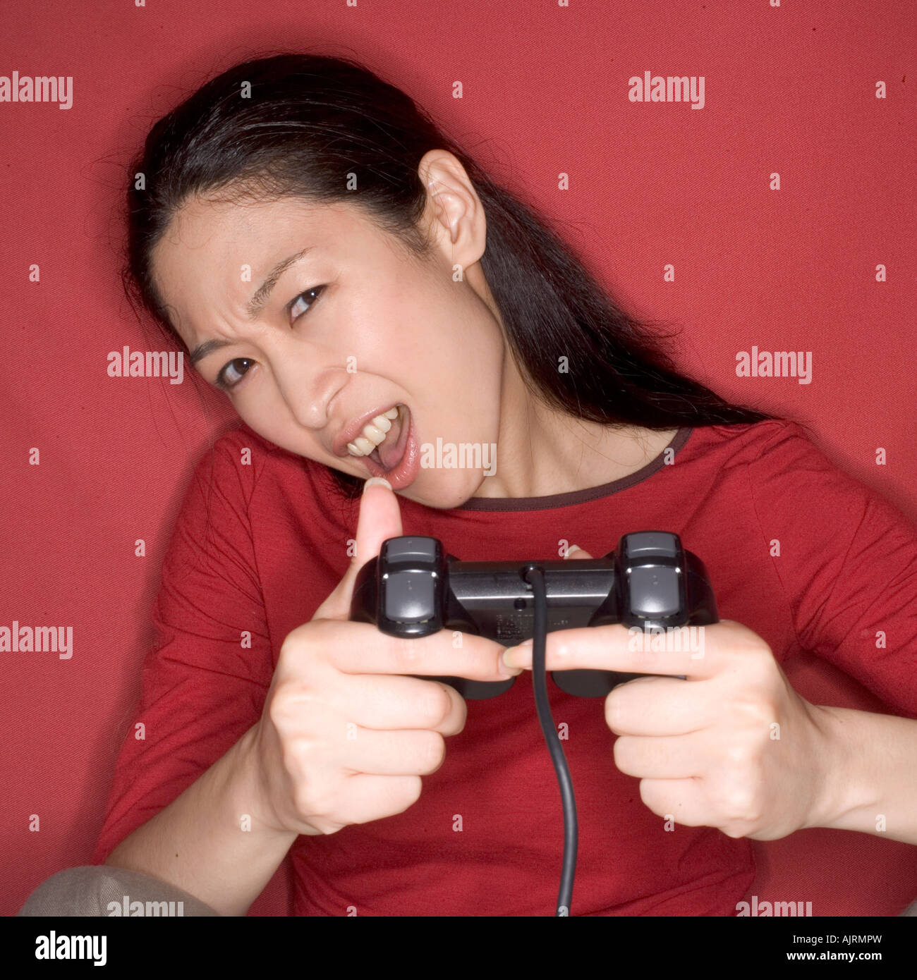 Desperate japanese young woman hi-res stock photography and images - Alamy