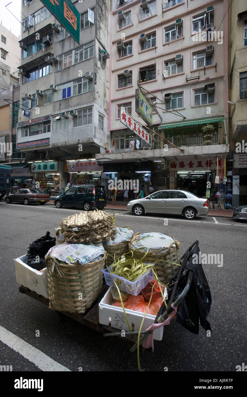 mong kok Street Hong Kong Island China Stock Photo