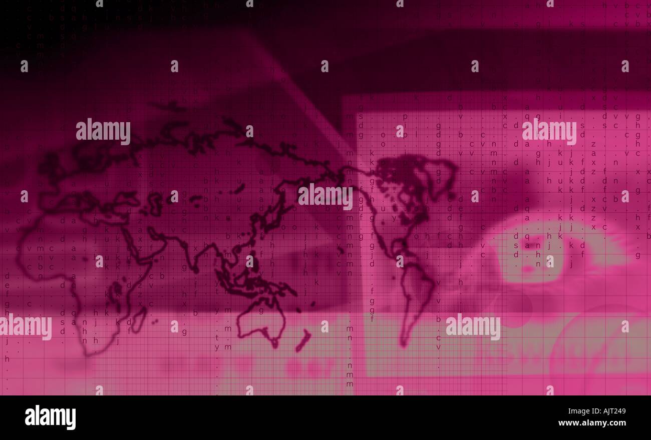 Black and white grid map hi-res stock photography and images - Alamy