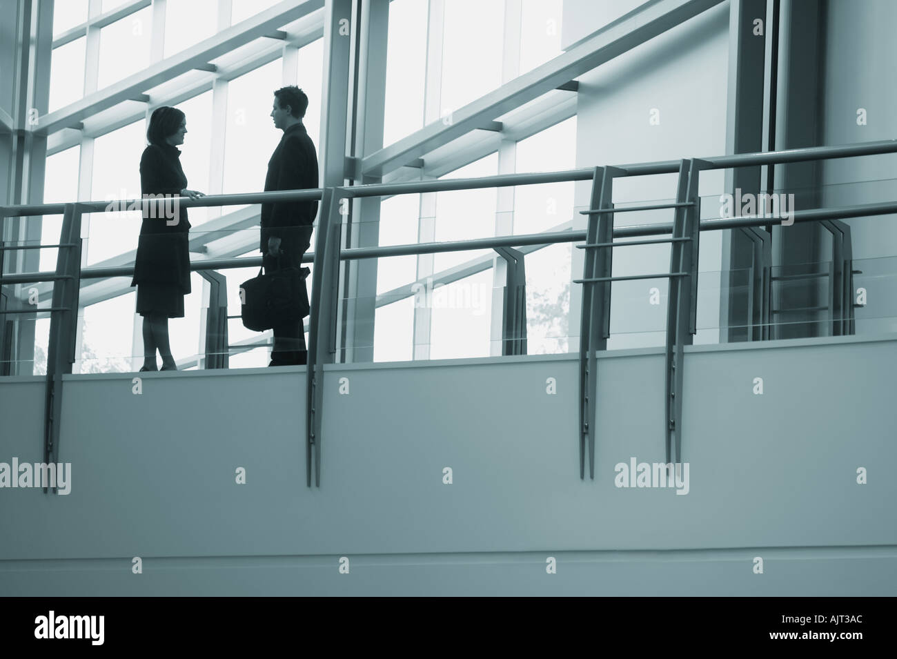 A business conversation Stock Photo