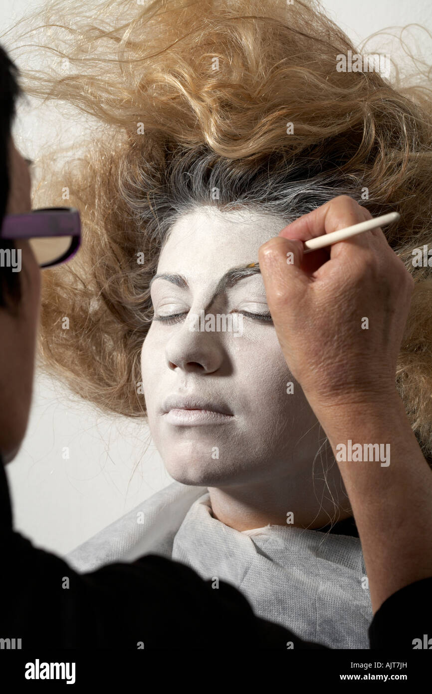 Halloween horror makeup Stock Photo Alamy