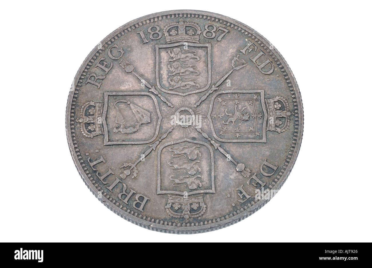 victorian-half-crown-1887-stock-photo-alamy