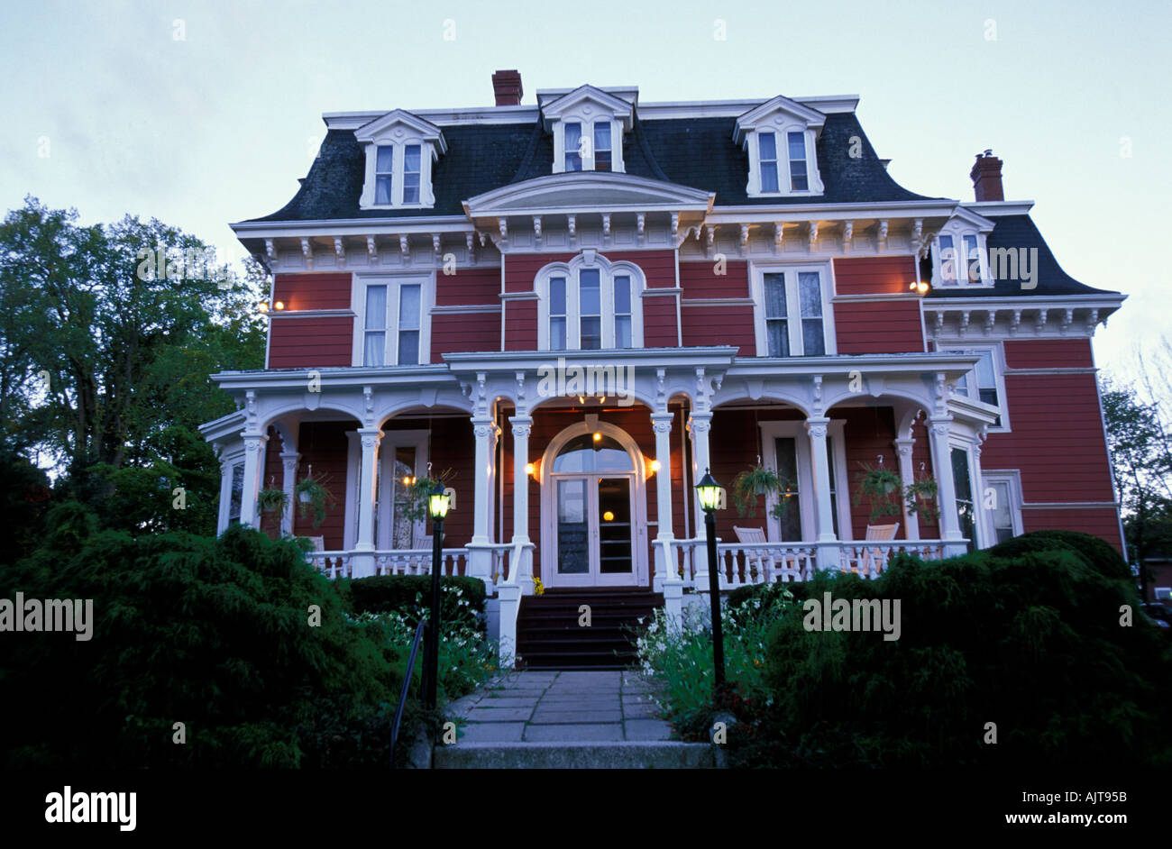 CANADA Wolfville Nova Scotia Historic Blomidon Inn Stock Photo 2754906