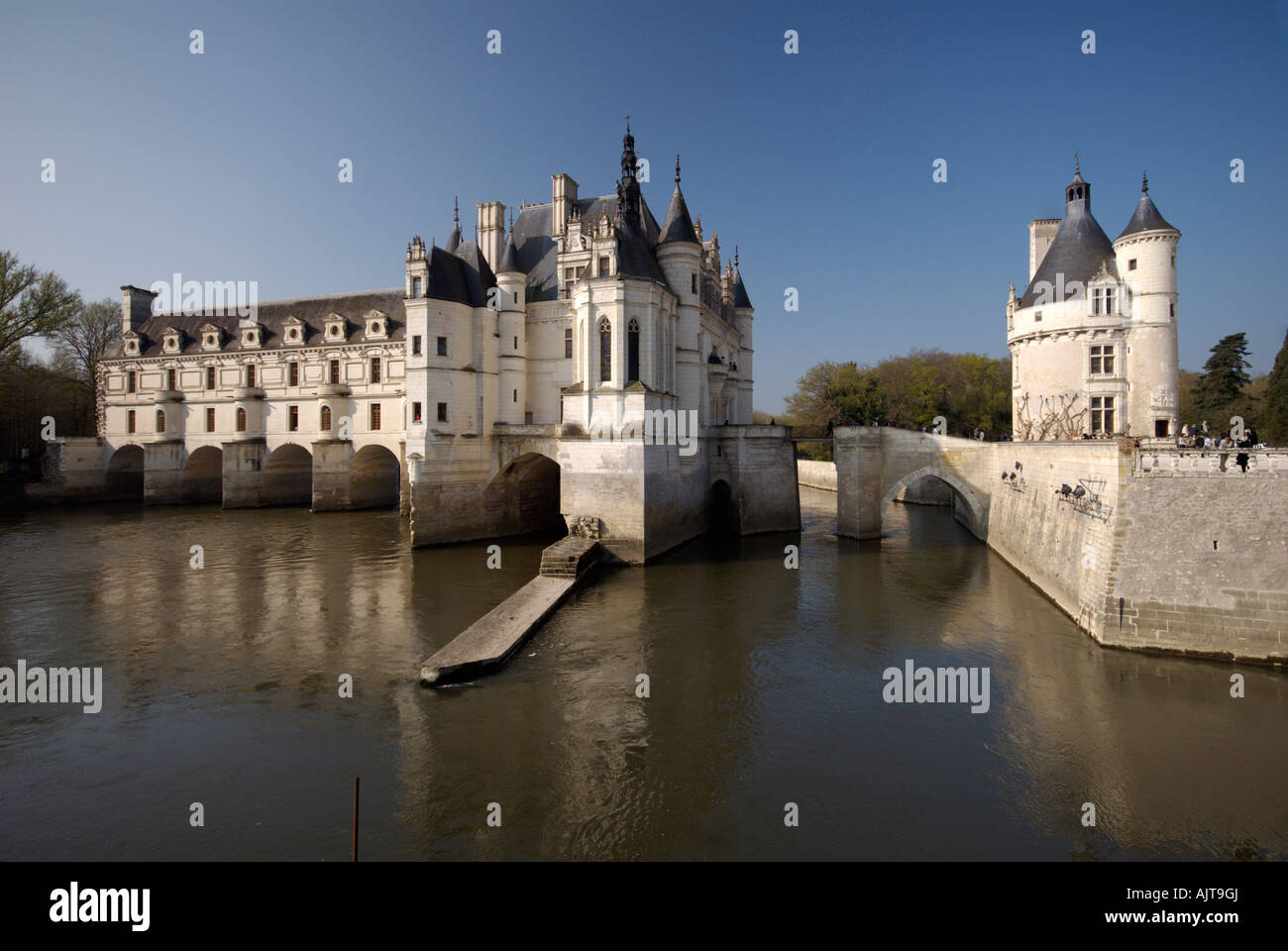 Chateau de Chenonceau Stock Photo