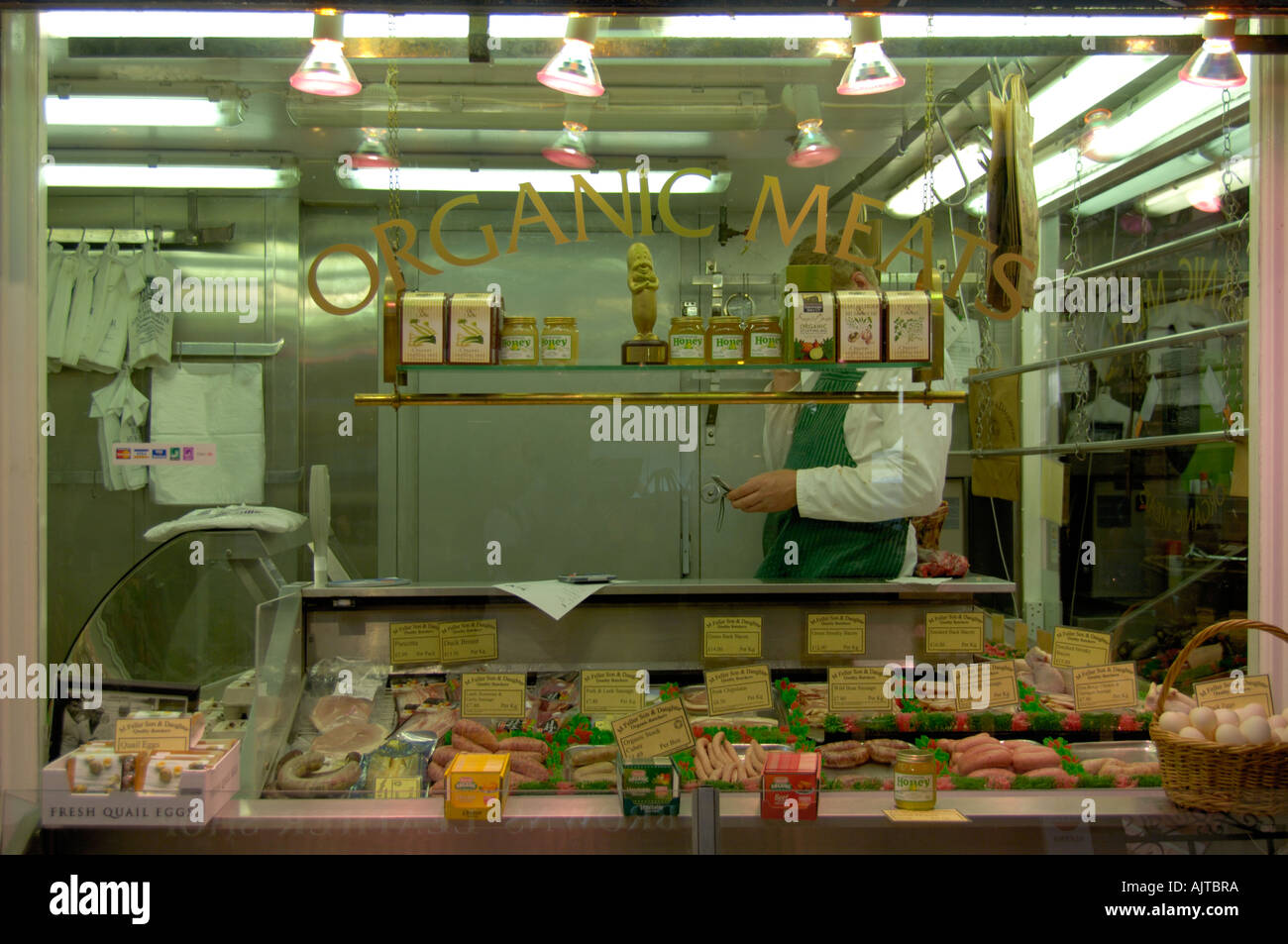 Oxford covered market butcher hires stock photography and images Alamy