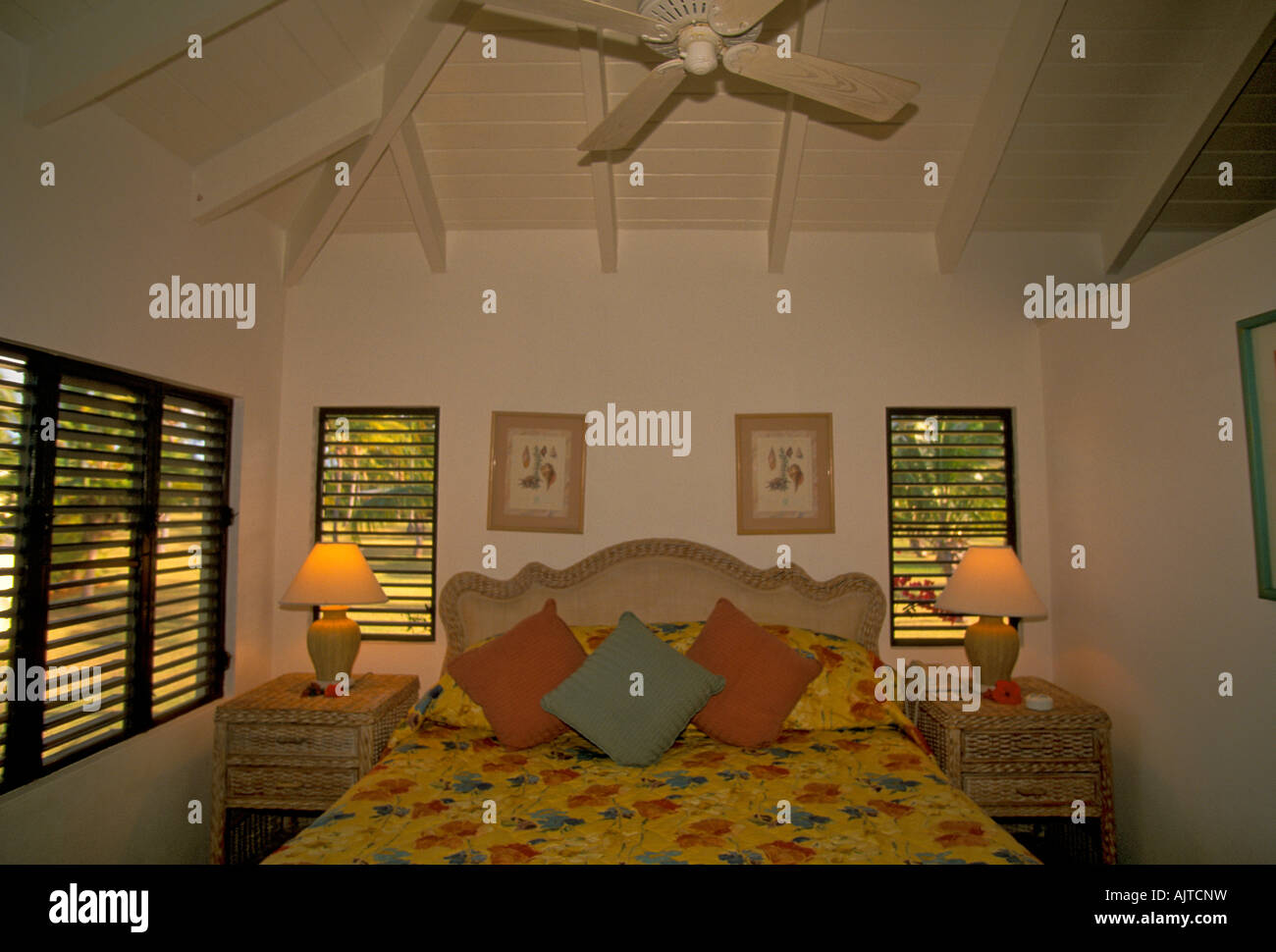 Nisbet Plantation Beach Club Hotel And Resort Stock Photos