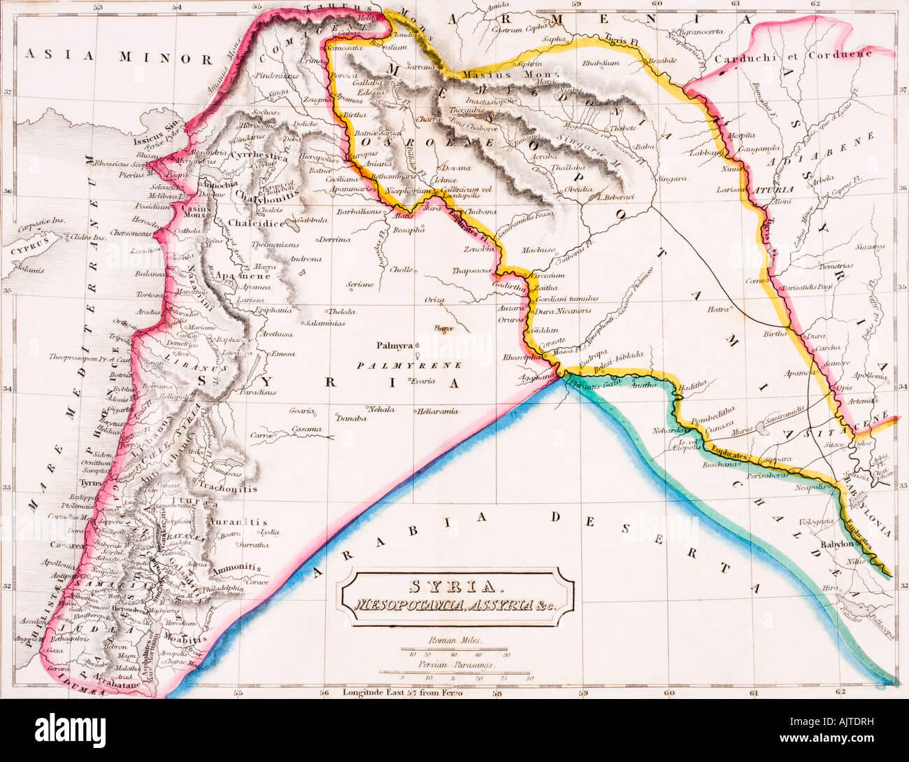 modern mesopotamia map