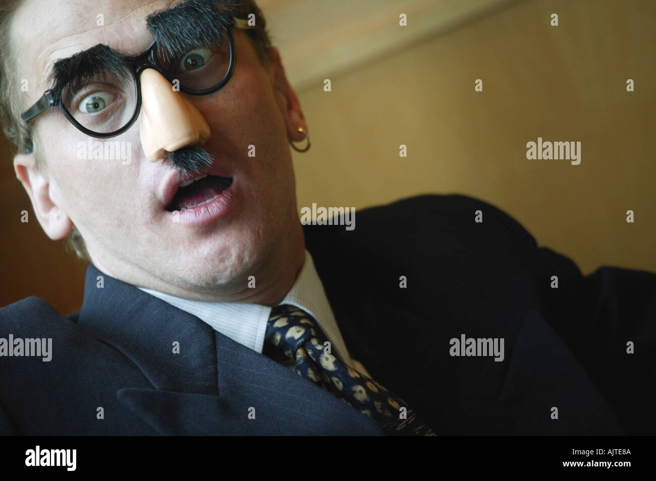 Grocho Mask Groucho marx mask hi-res stock photography and images - Alamy
