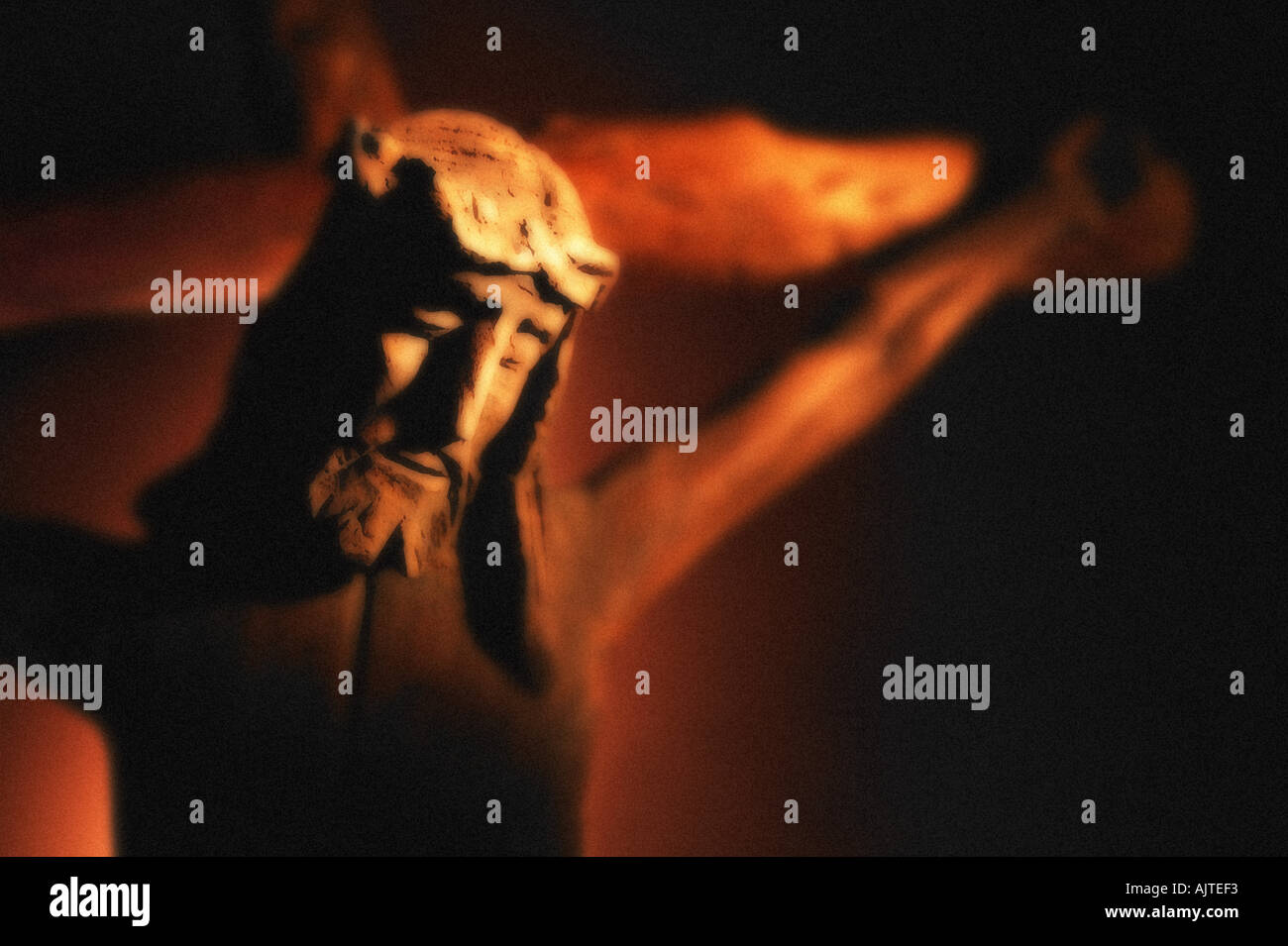 Jesus on the cross hi-res stock photography and images - Alamy
