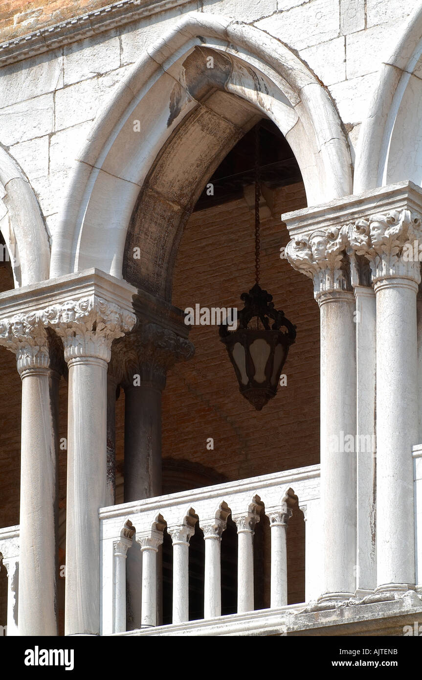 Detail from the palace of the Doges Stock Photo - Alamy