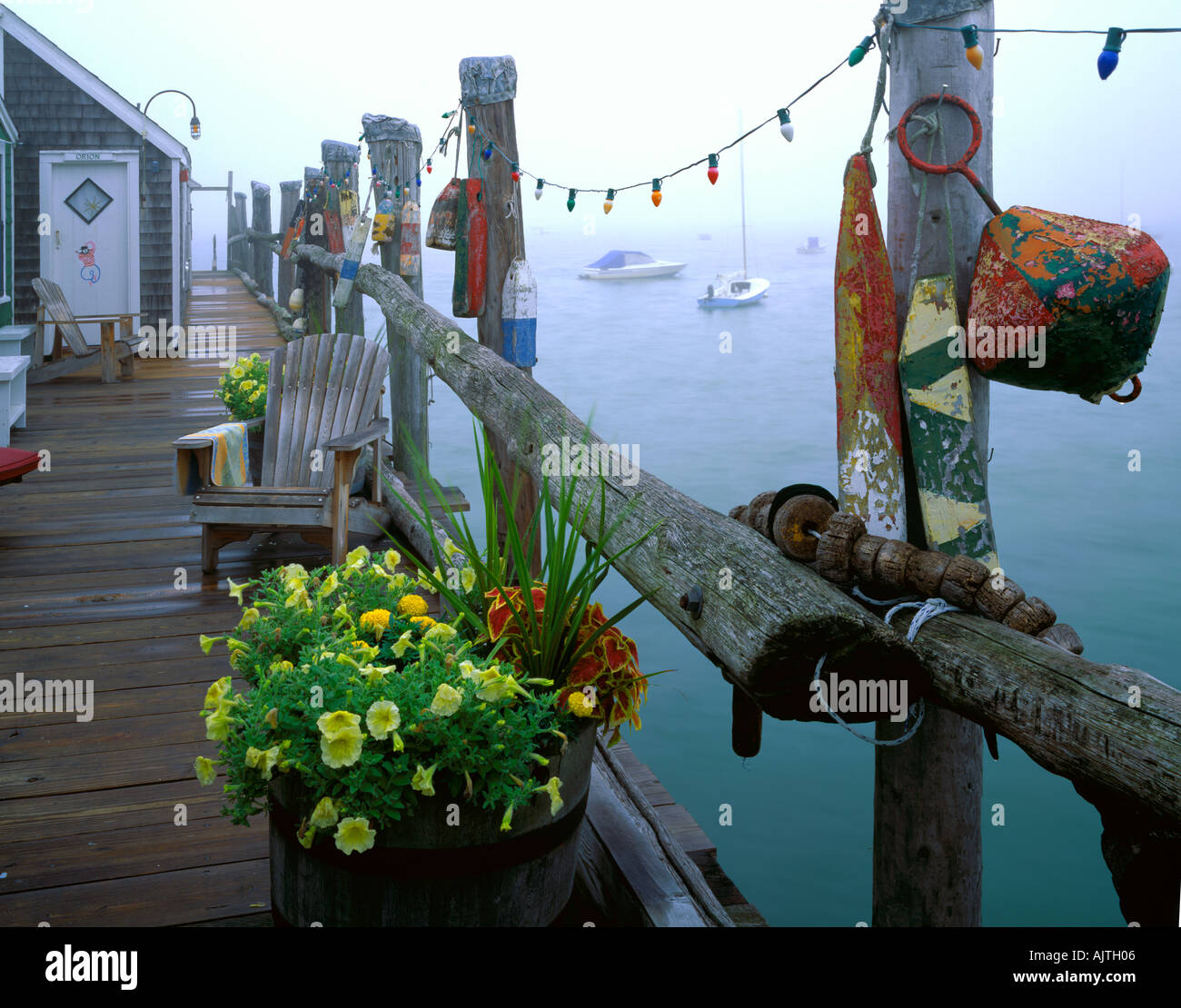 Cape Cod National Seashore MA Captain Jack s Wharf on Provincetown