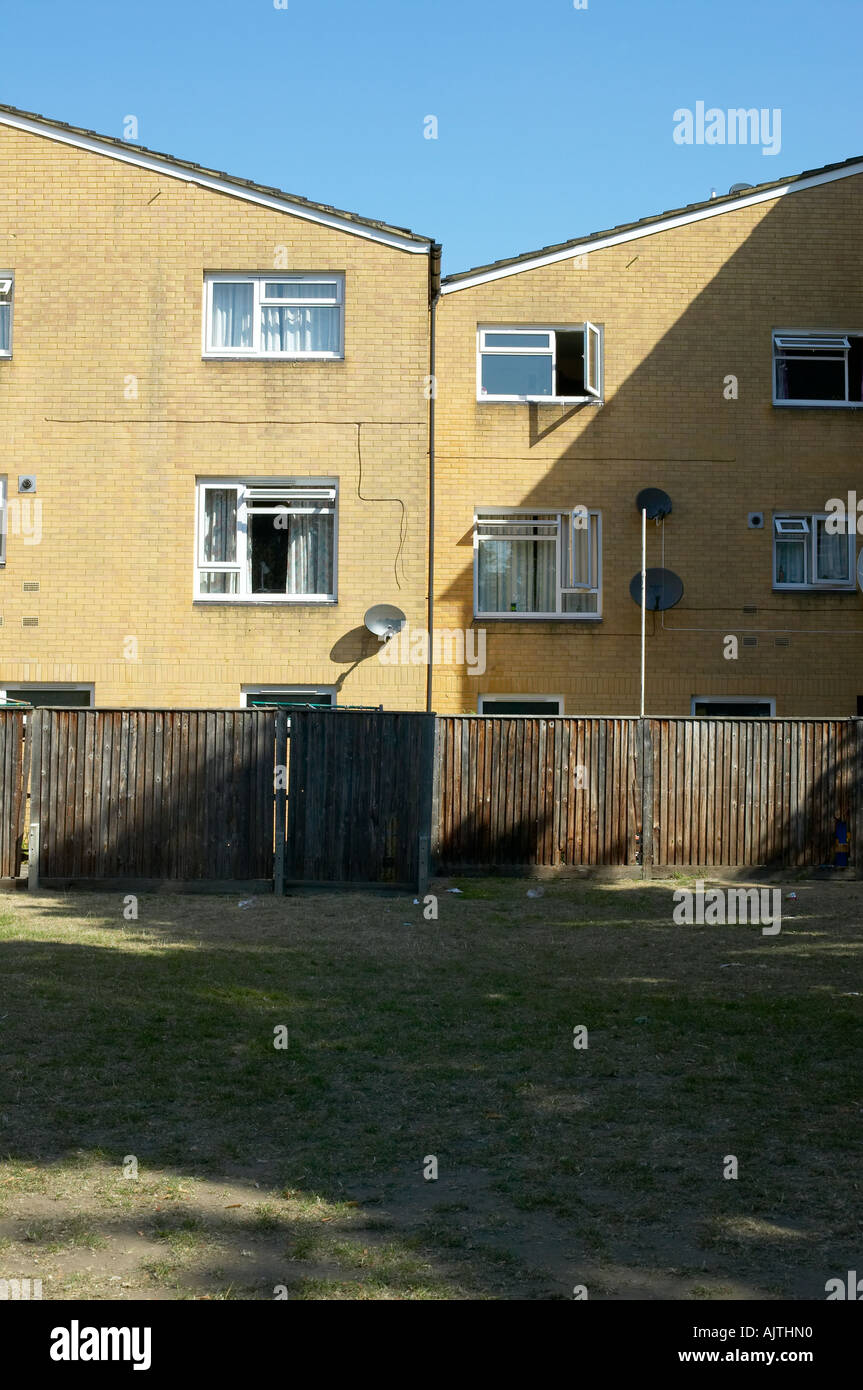 Housing, KingstonUponThames, Surrey. Two adjoining blocks of flats Stock Photo Alamy