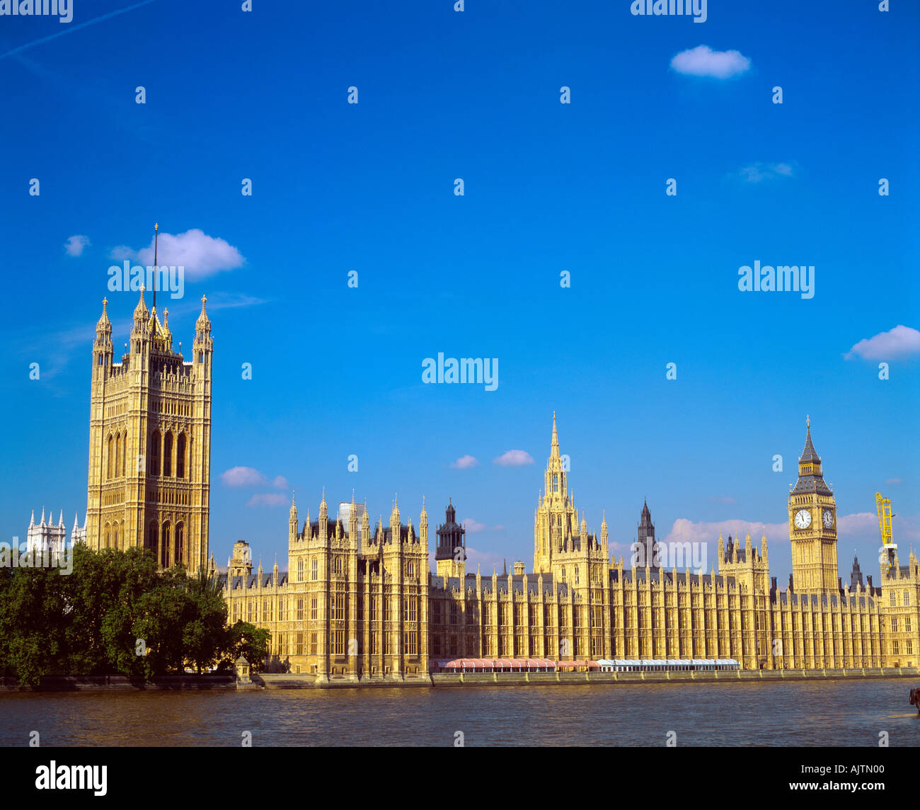 London England Palace Of Westminster Big Ben Stock Photo
