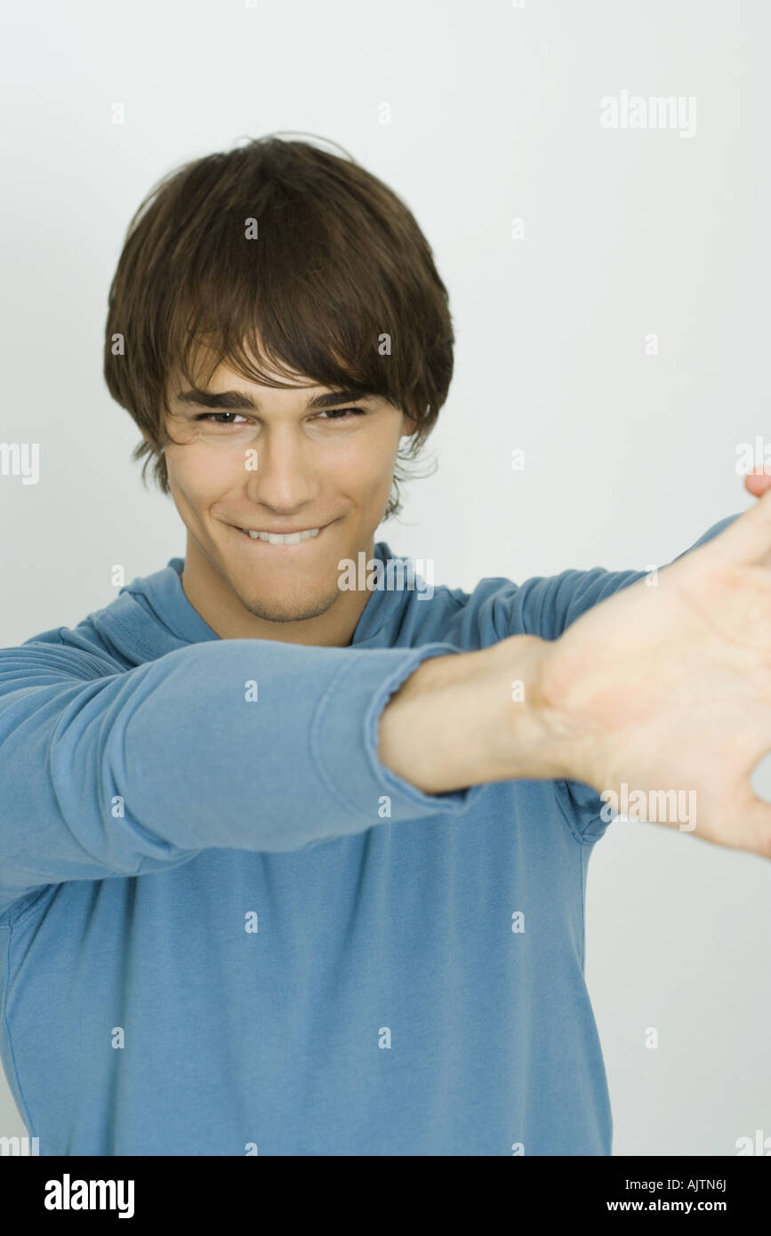 Man tight lips hires stock photography and images Alamy