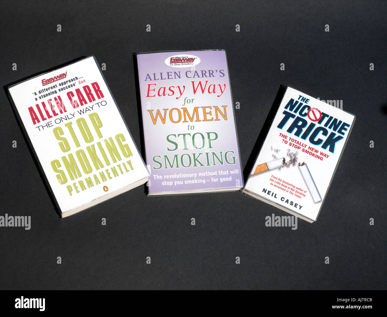 Stop Smoking Guides Stock Photo