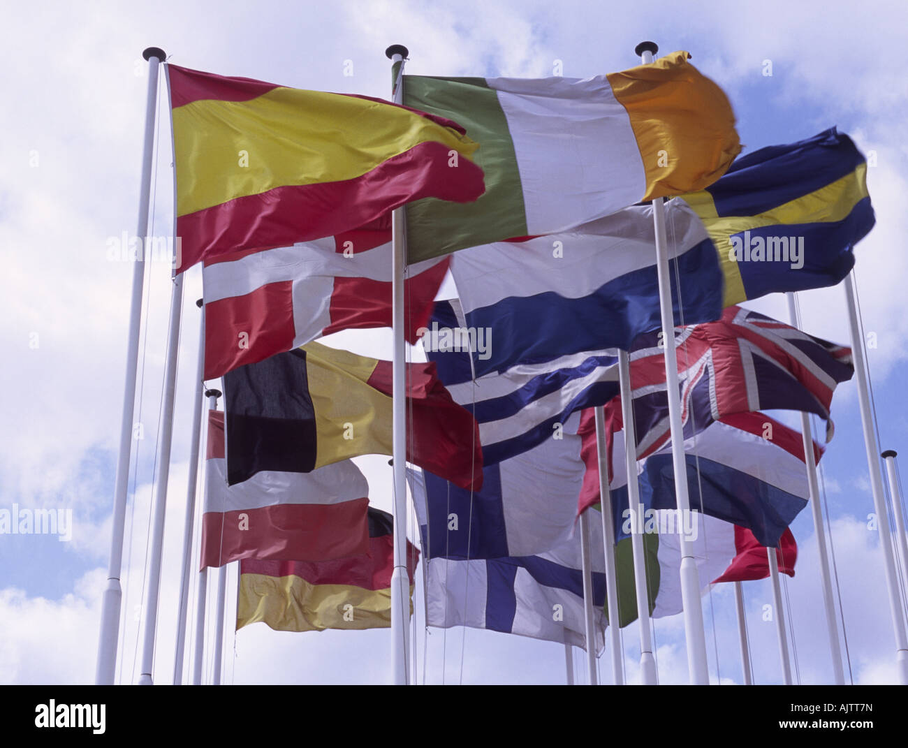 The flags of the g8 countries hi-res stock photography and images - Alamy