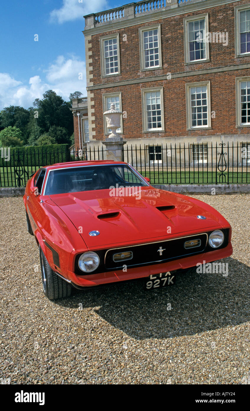 Ford Mustang Mach 1 1971 to 1972 Stock Photo