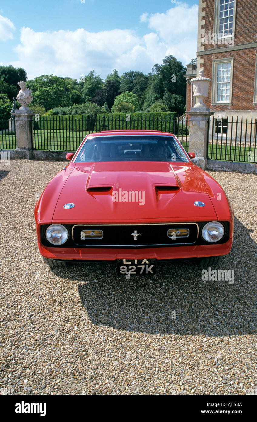 Ford Mustang Mach 1 1971 to 1972 Stock Photo