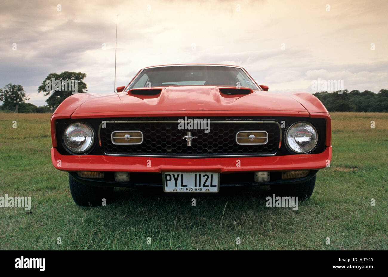 Ford Mustang Mach 1 of 1971 Stock Photo