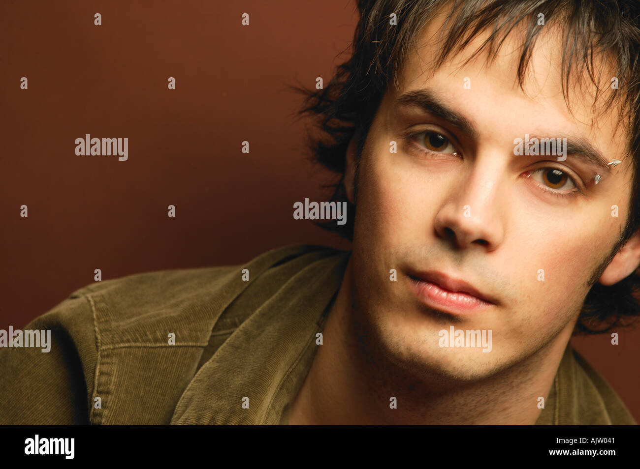 Caucasian male model Stock Photo - Alamy