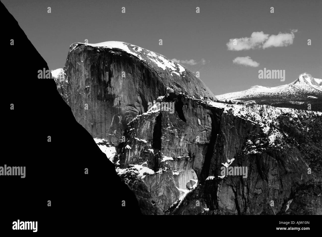 Black and white half dome Black and White Stock Photos & Images - Alamy