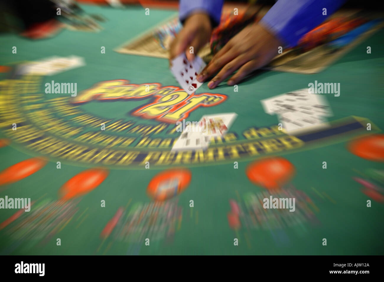 Casino game tables hires stock photography and images Alamy