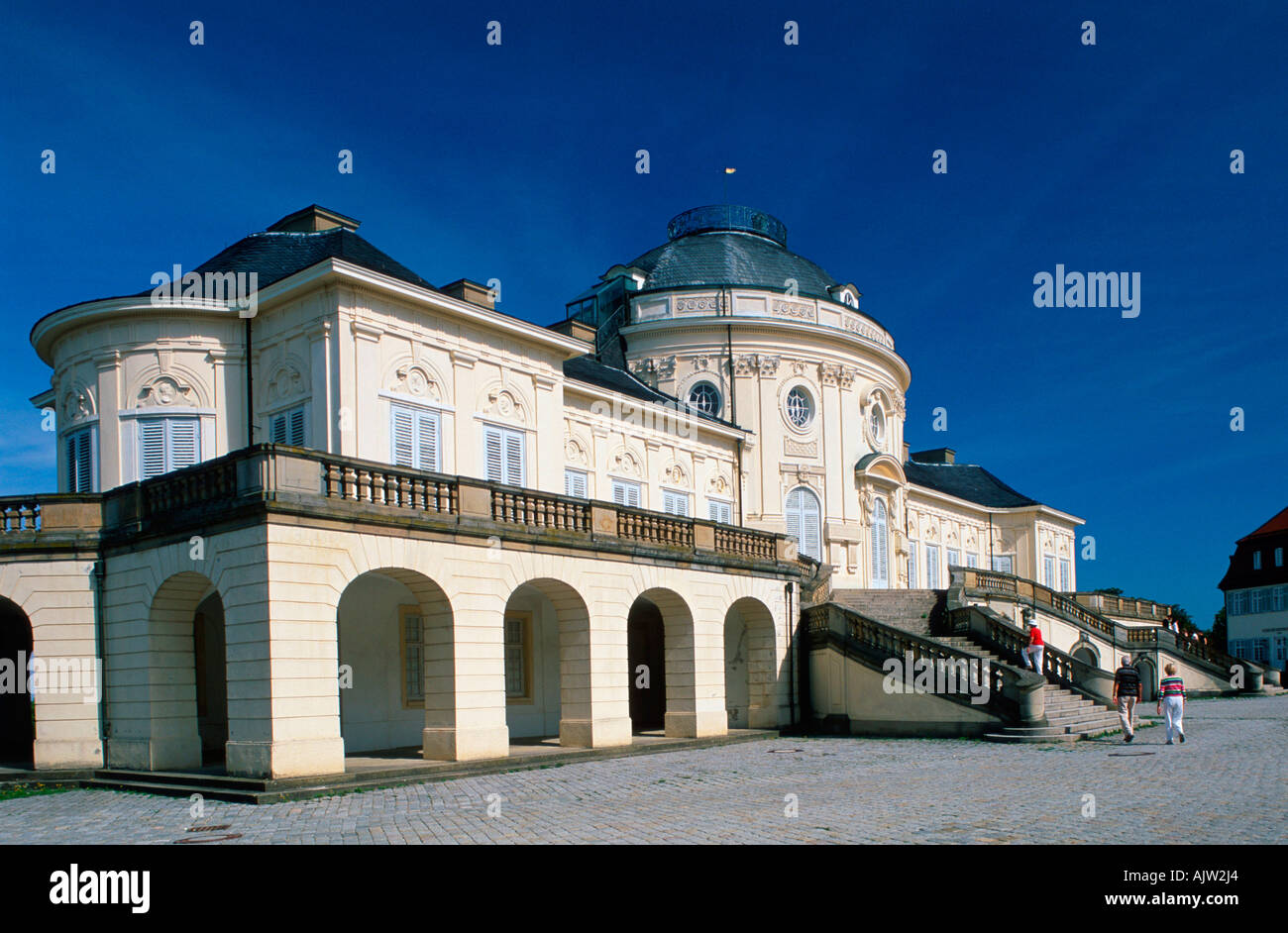 Castle Solitude / Stuttgart  Stock Photo