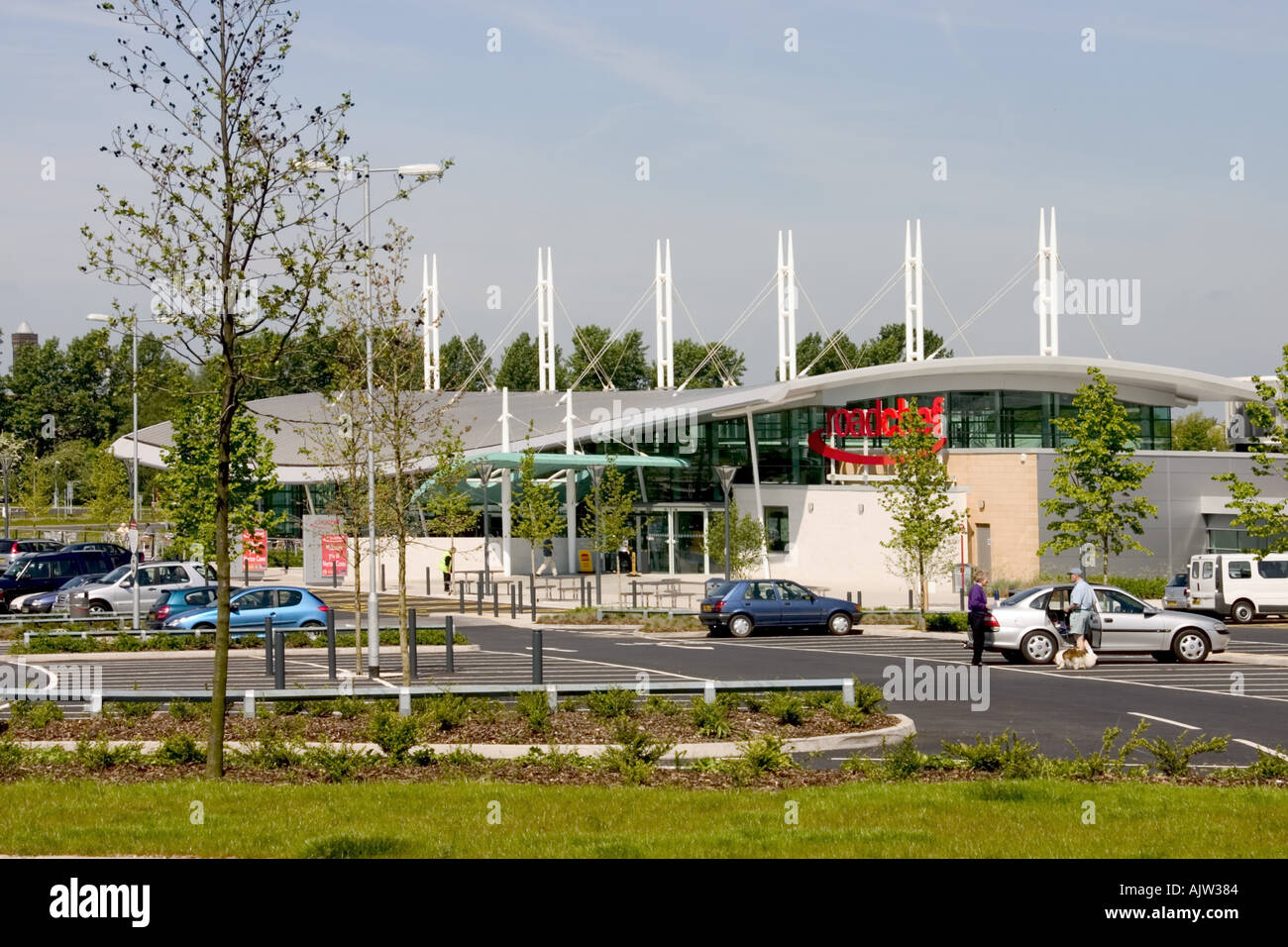 Norton Canes services M6 Toll road England 2004 Stock Photo Alamy