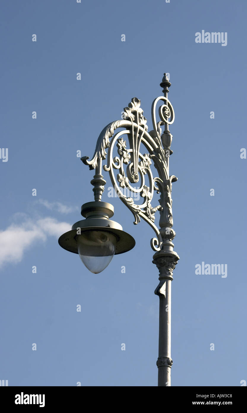 Lamp Post Dublin Ireland Stock Photo Alamy
