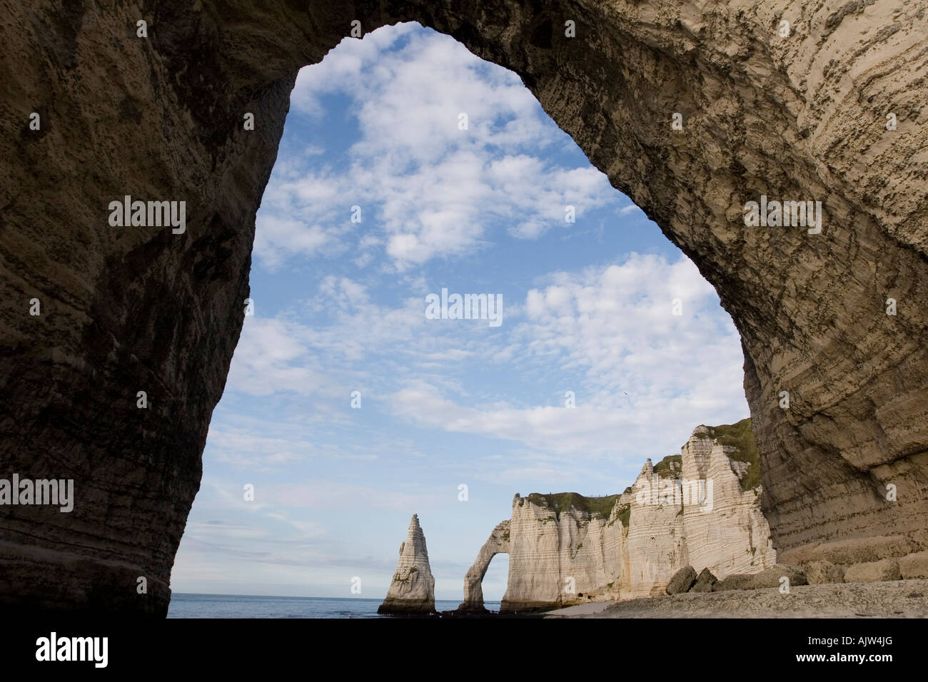 Cliffs at Etretat Normandy France Stock Photo - Alamy