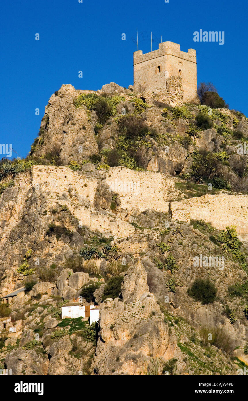 Moorish Castle / Zahara de la Sierra Stock Photo - Alamy