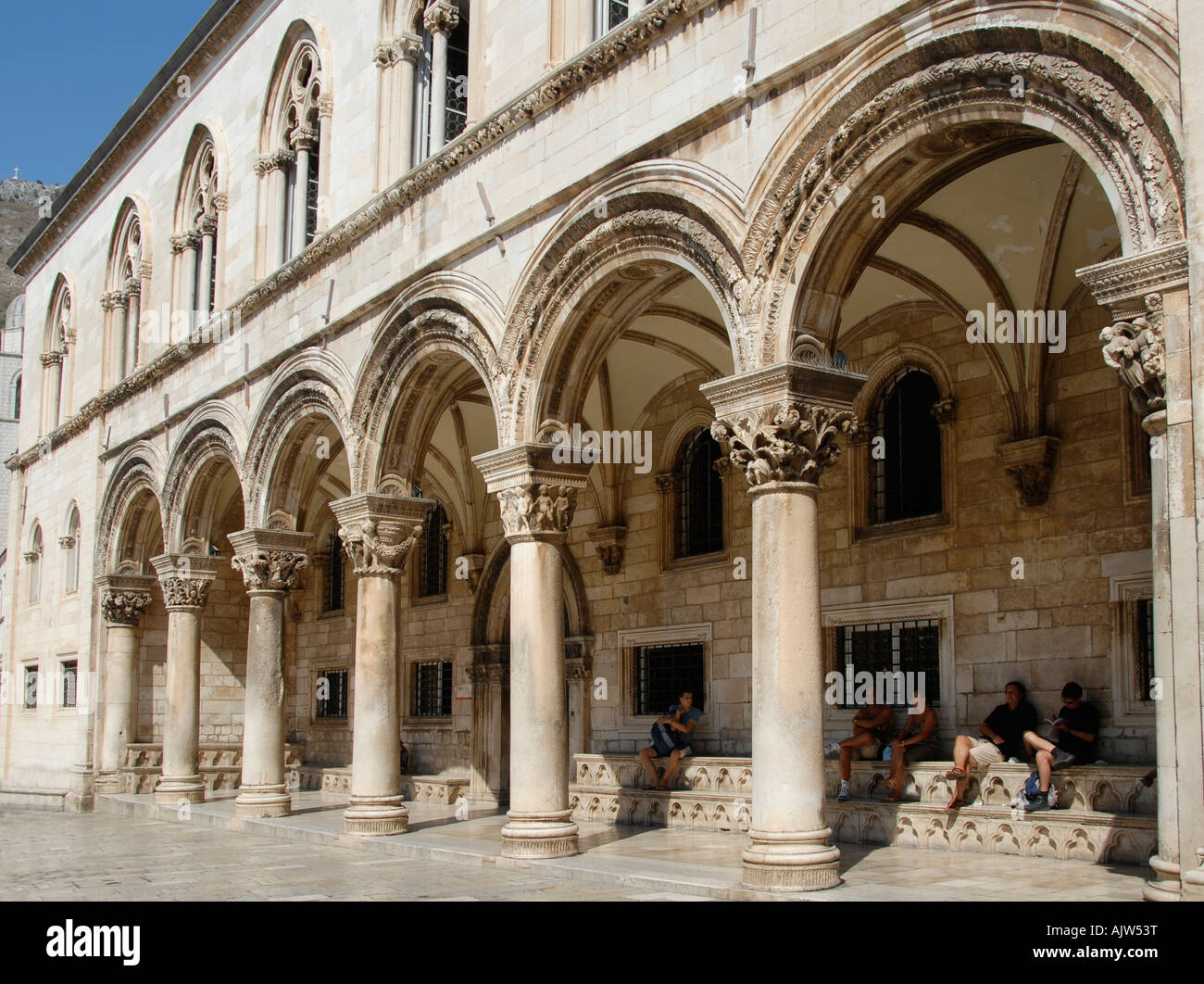 Rector's Palace Dubrovnik Dalmatia Croatia Stock Photo - Alamy