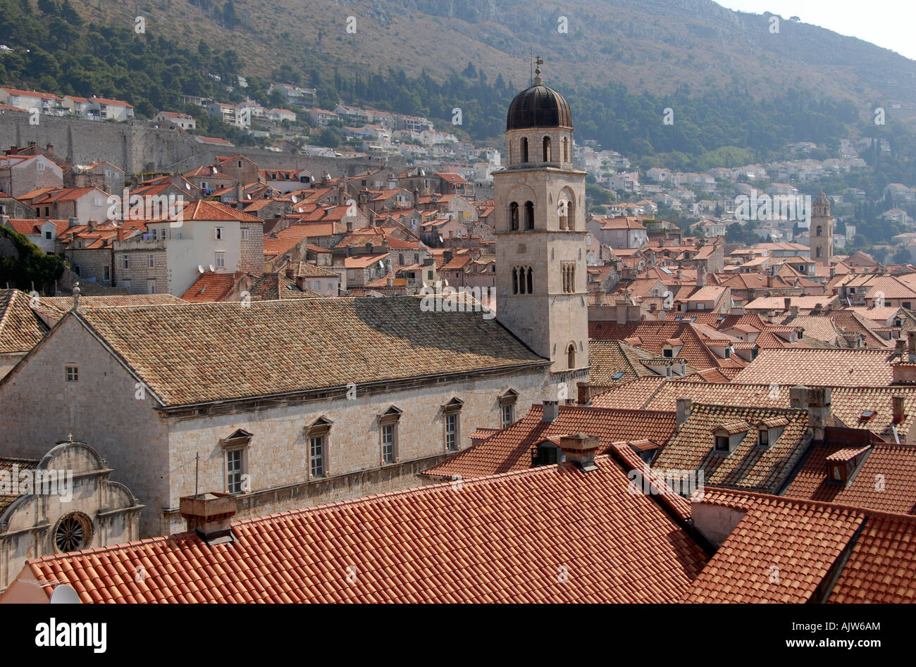 St Saviour Franciscan Church Dubrovnik Dalmatia Croatia Stock Photo