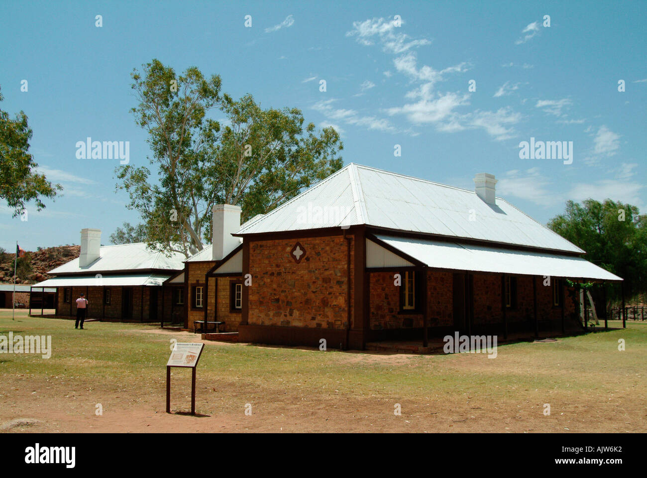 Telegraph Office Alice Springs Stock Photo Alamy