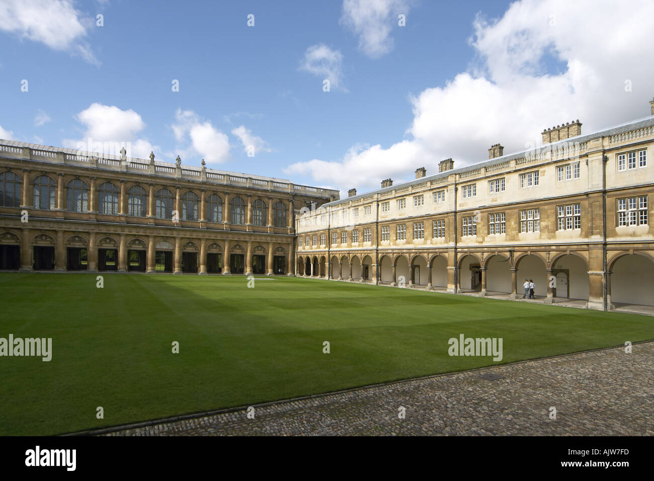 Neville Court and Library Trinity College Cambridge England 2004 Stock Photo