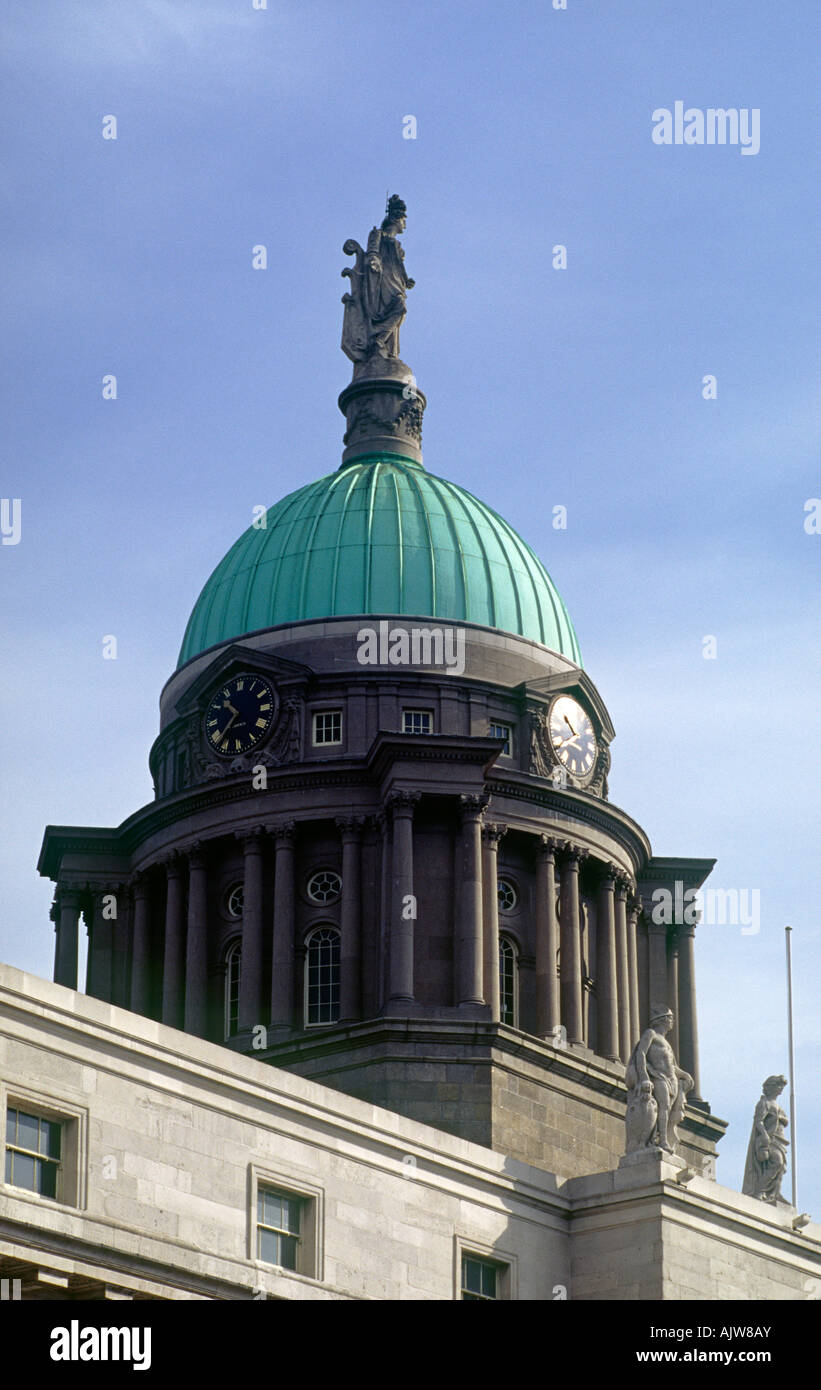 Custom House Dublin Eire Stock Photo