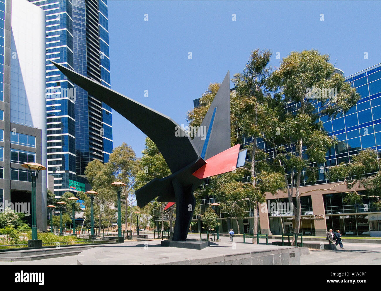 Sculpture / Melbourne Stock Photo Alamy