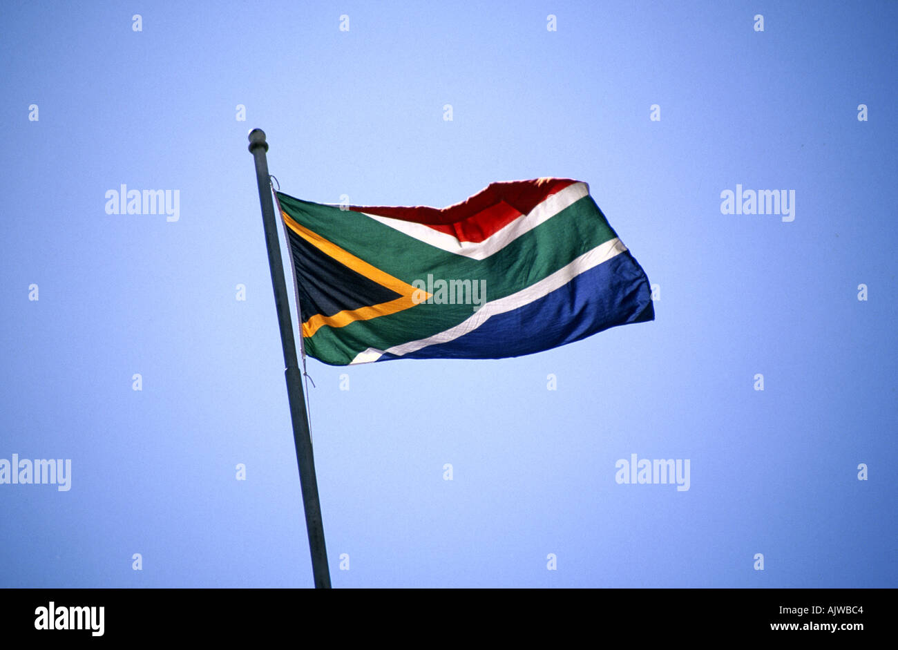 South african flag hi-res stock photography and images - Alamy