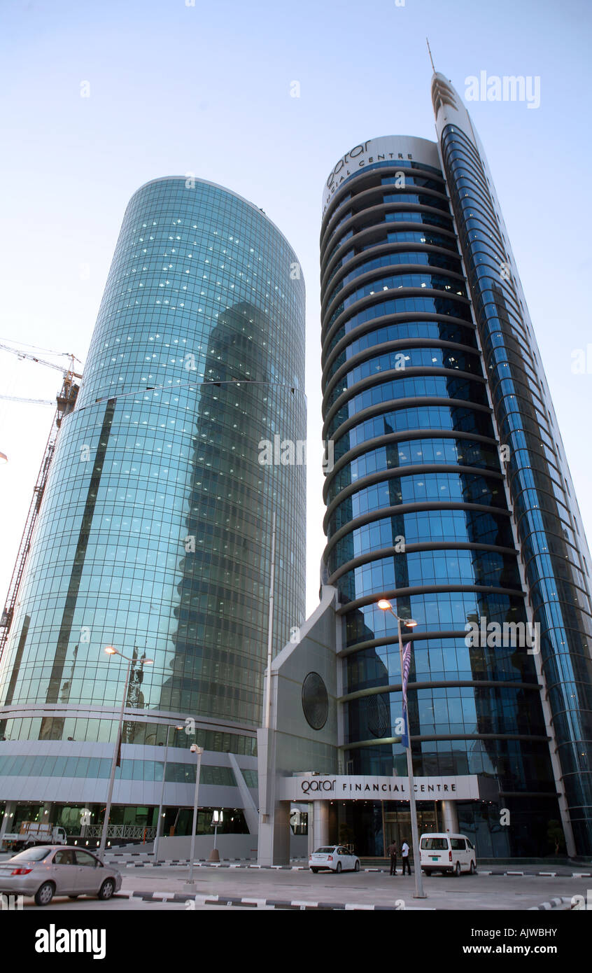 Qatar Financial Centre in Doha which is the hub of the Gulf oil and gas