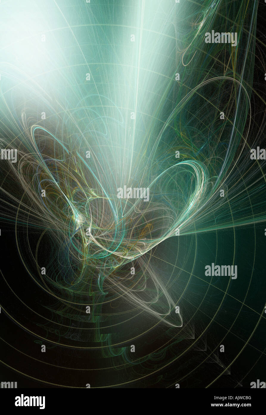 Digital abstract art color Cut Out Stock Images & Pictures - Alamy