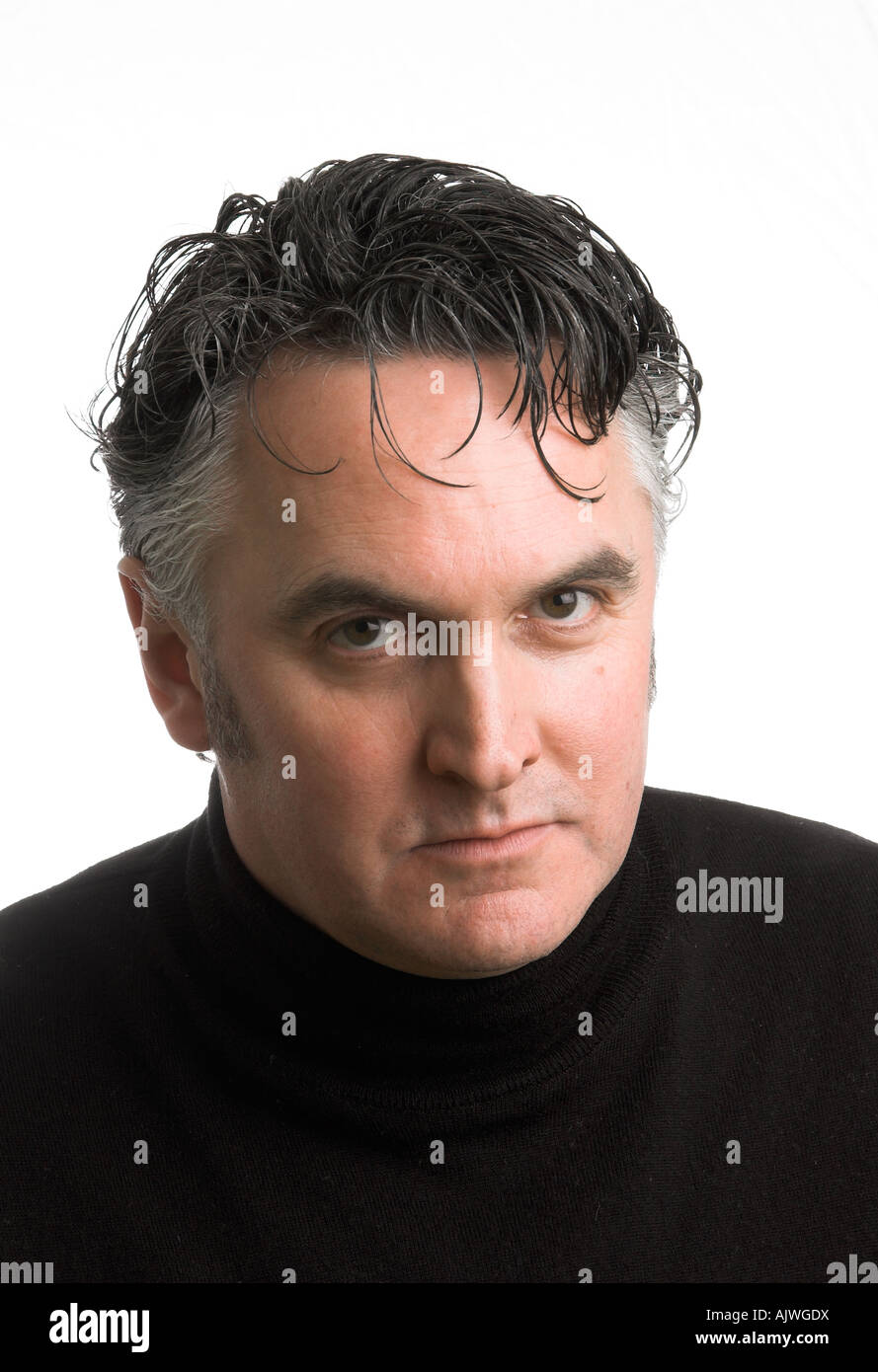 MIddle Aged Man Stock Photo