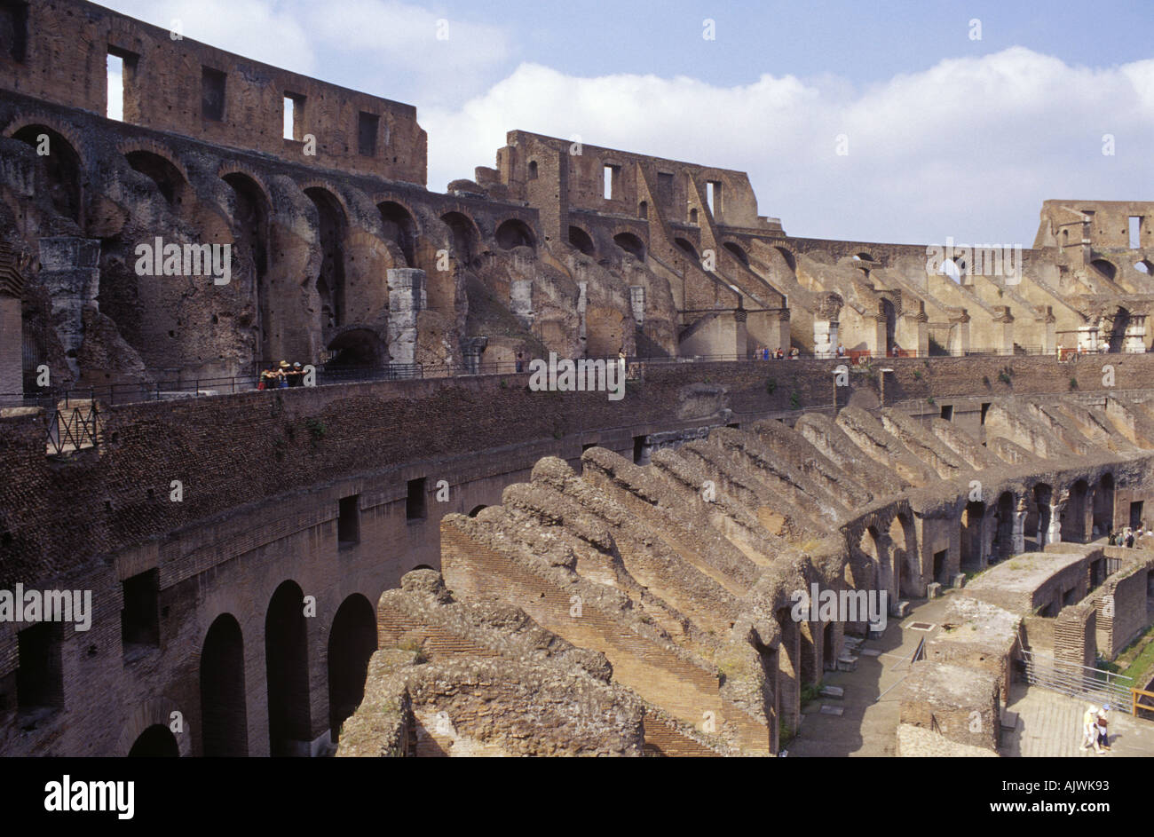 The Colosseum in Rome Italy Stock Photo