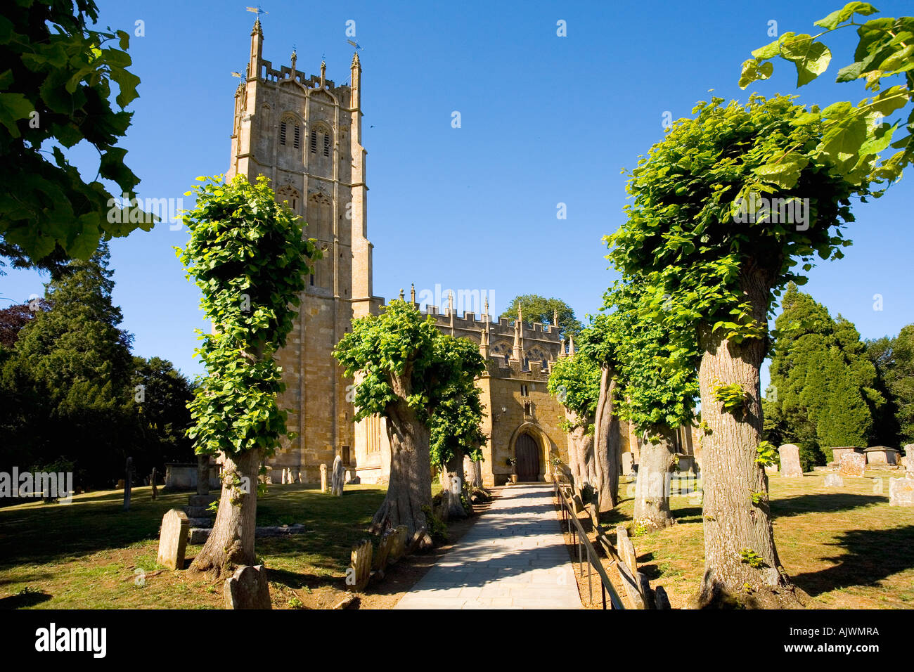 Chipping Campden St James Church in the Cotswolds Gloucestershire England UK United Kingdom GB Great Britain British Isles Stock Photo