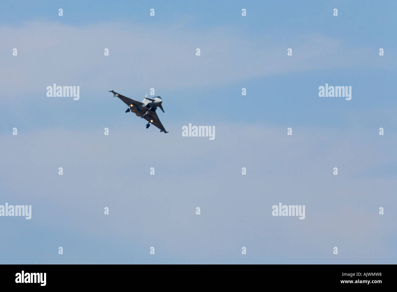 Eurofighter Typhoon Aircraft at Royal International Air Show RIAT 2006 Fairford Gloucestershire UK Stock Photo